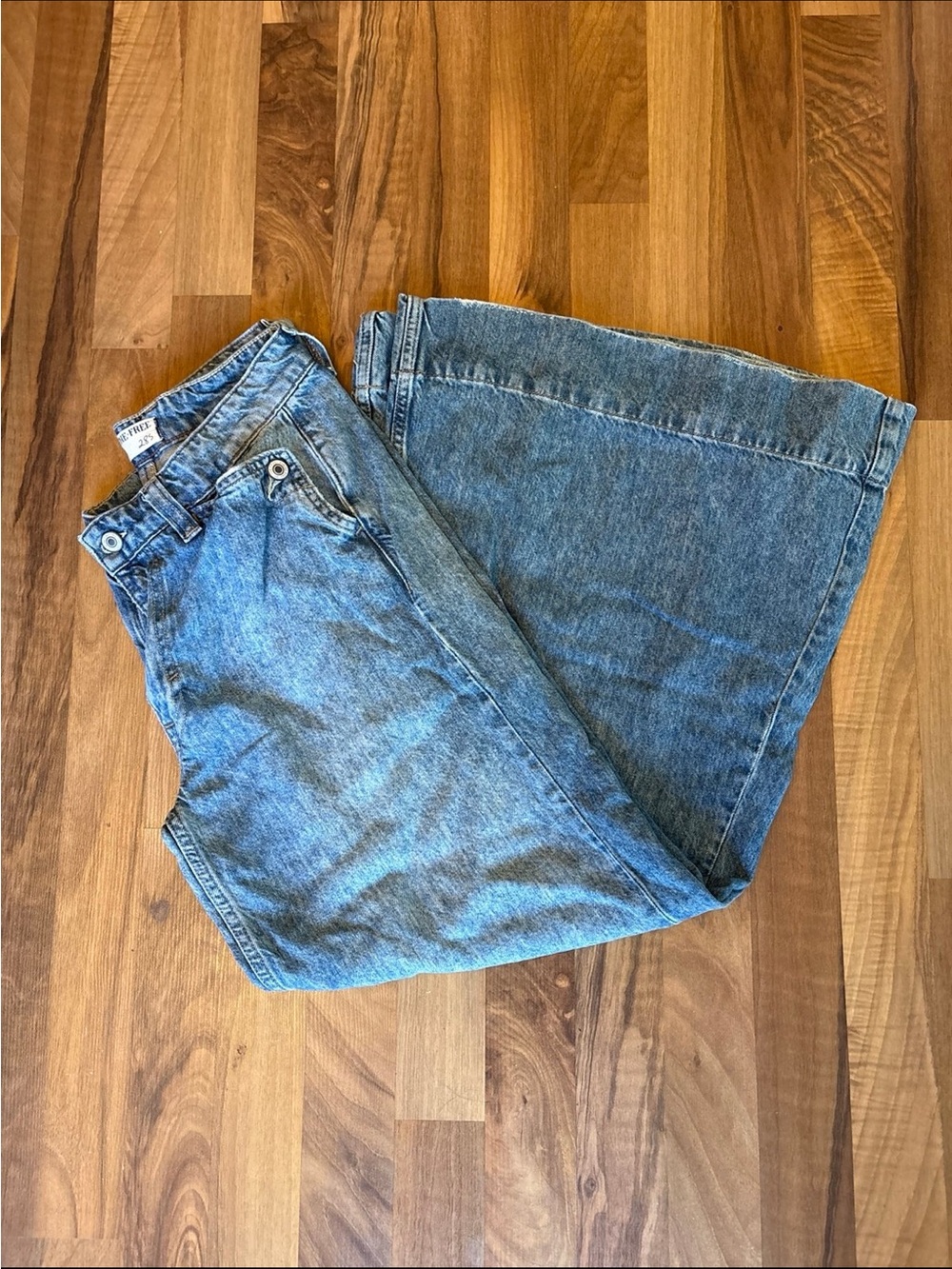 Free People We The Free Perfect Storm Flare Jeans - Picture 6 of 8